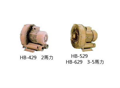 高壓吸送風機 HB-429/529/629